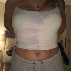 Aritzia tie dye tank top